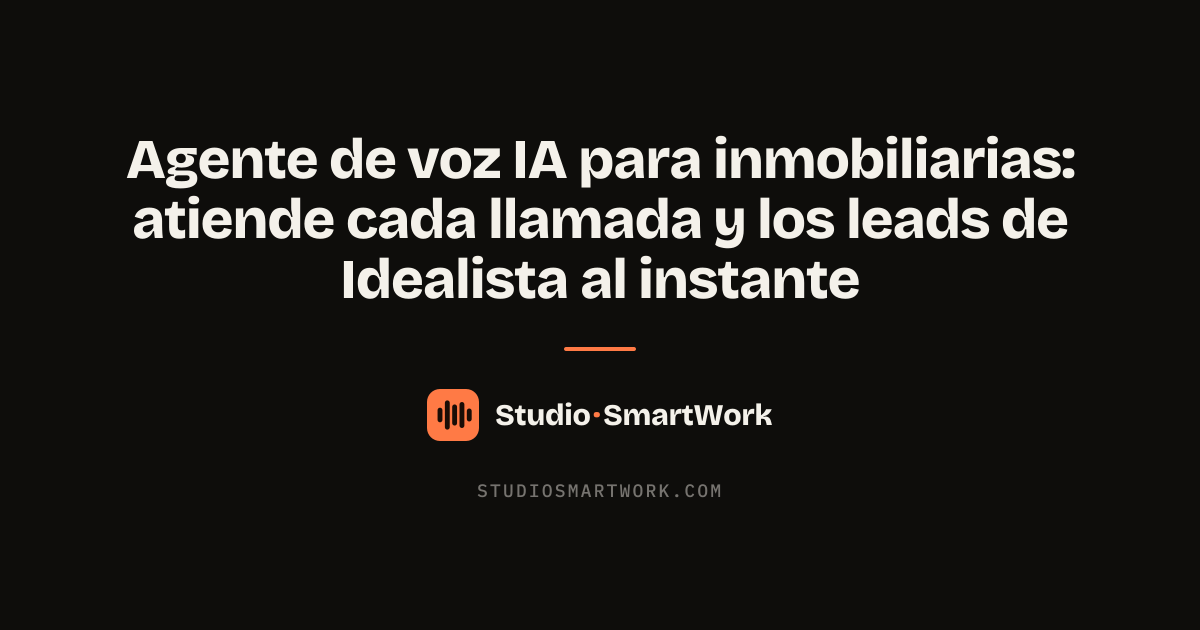 Agente de voz IA atendiendo una llamada de un comprador y agendando una visita inmobiliaria